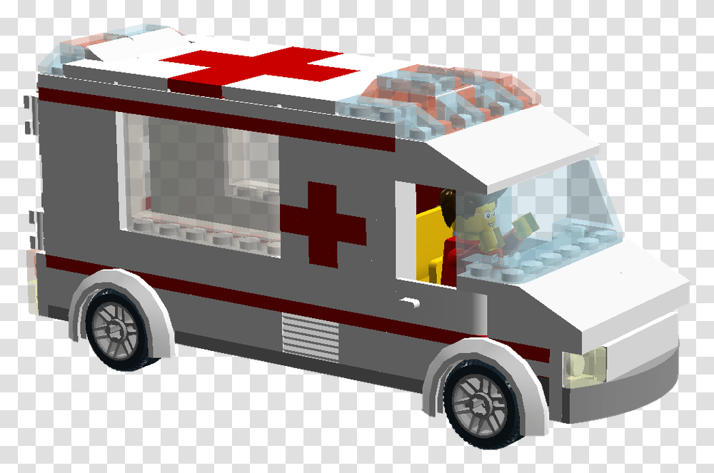 Banner Stock Lego Ideas Product Car Crash Lego Ambulance Clipart, Van, Vehicle, Transportation, Fire Truck Transparent Png