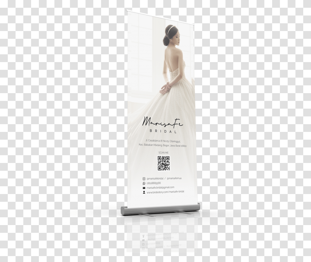 Banner, Person, Human, Wedding Gown Transparent Png