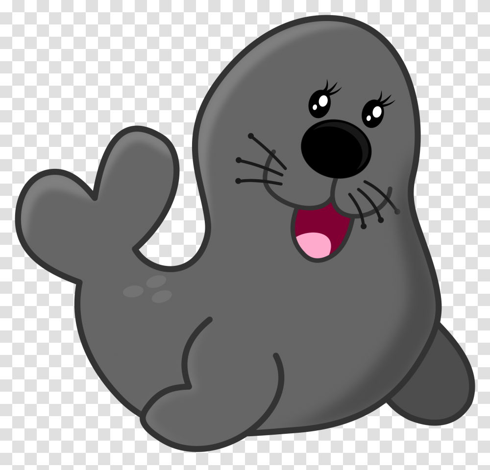 Banner This Face Clip Art Seal Clipart, Mammal, Animal, Sea Life, Rodent Transparent Png
