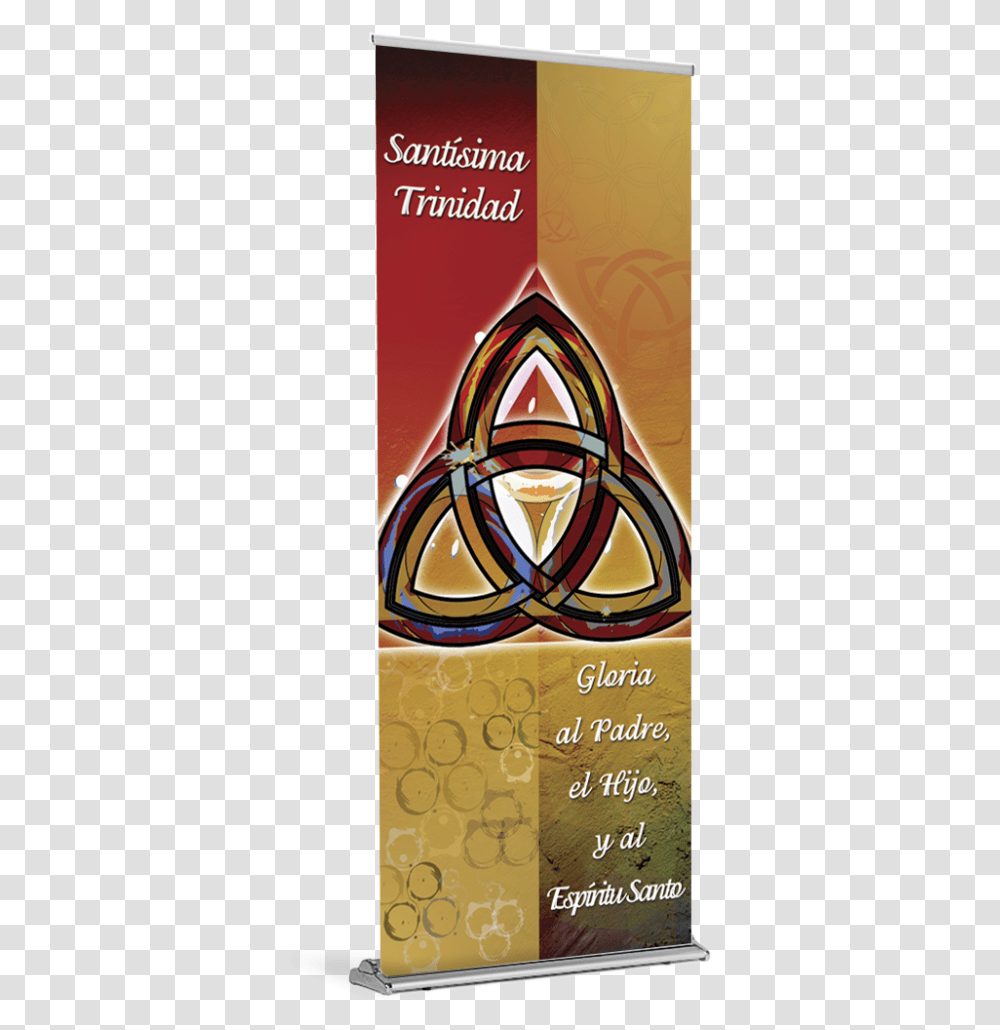 Banner Trinity 17 B Spn, Modern Art, Stained Glass Transparent Png