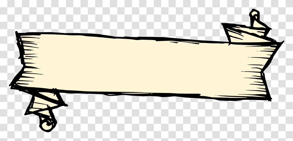 Banner Vector Theveliger, Scroll, Arrow, Weapon, Arm Transparent Png