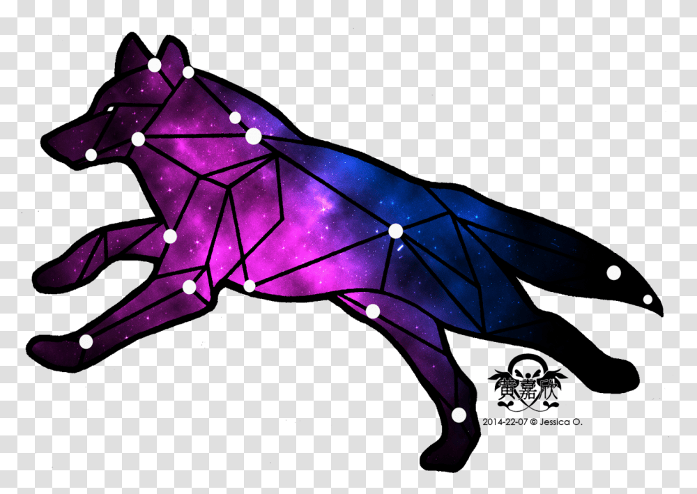 Banner Violet Alliance Sagittarius Wolf Tattoo, Ornament, Star Symbol, Airplane, Aircraft Transparent Png