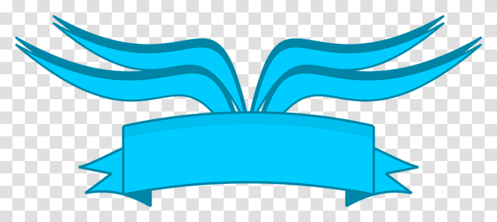 Banner Wings Blue Wings Banner, Cushion, Appliance, Water Transparent Png
