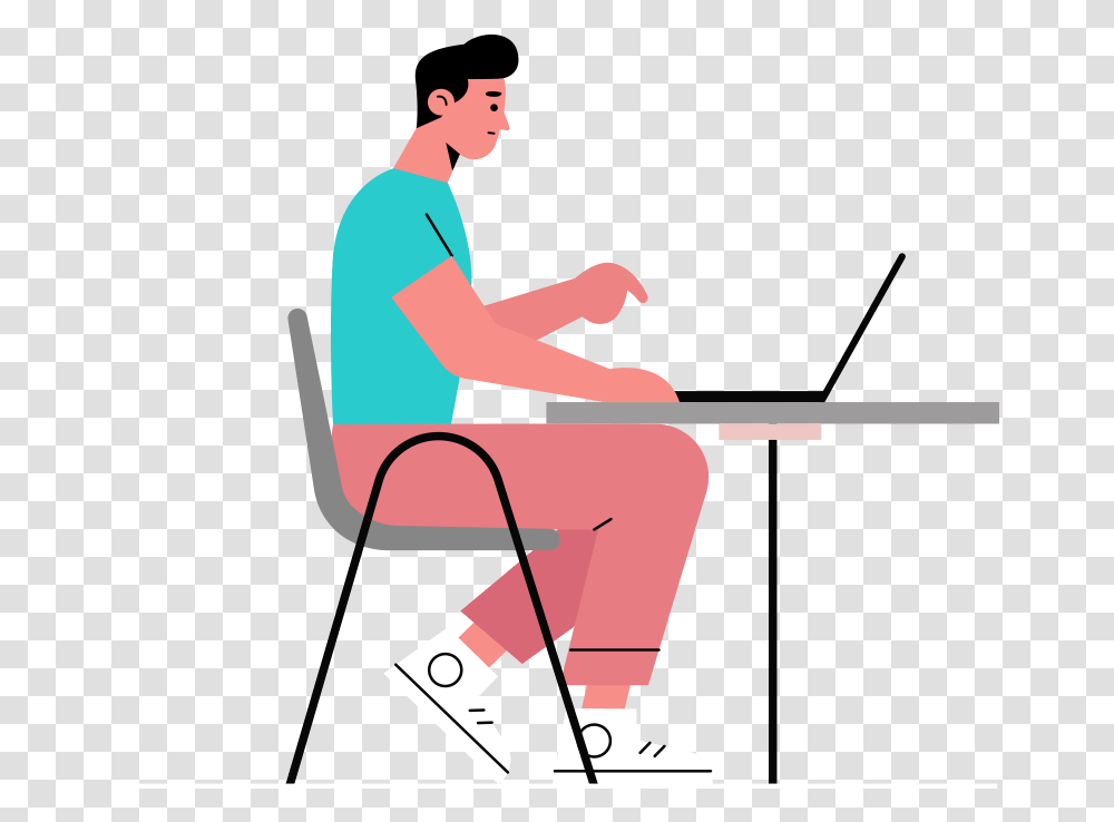 Banners, Person, Sport, Sitting, Handrail Transparent Png