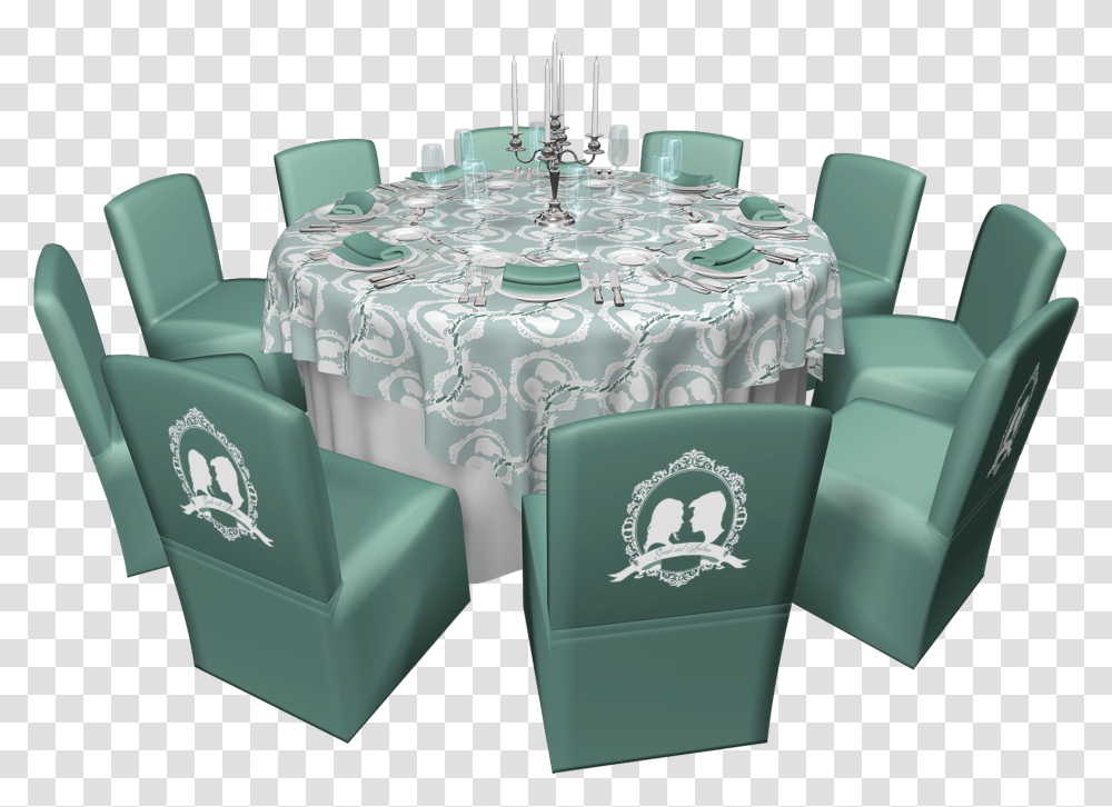 Banquet Banquet, Chair, Furniture, Tablecloth, Glass Transparent Png