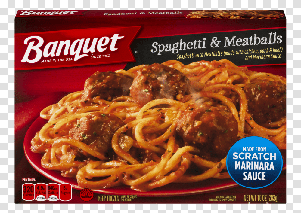 Banquet Classic Salisbury Steak Meal, Food, Meatball, Lobster, Seafood Transparent Png