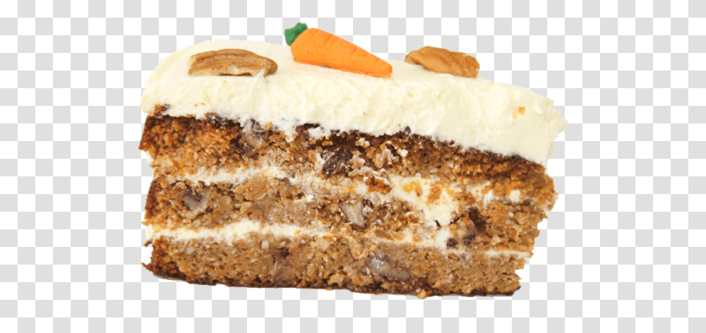 Banting Carrot Cake Slice Loafers Lowcarb Deli Carrot Cake, Bread, Food, Dessert, Cream Transparent Png