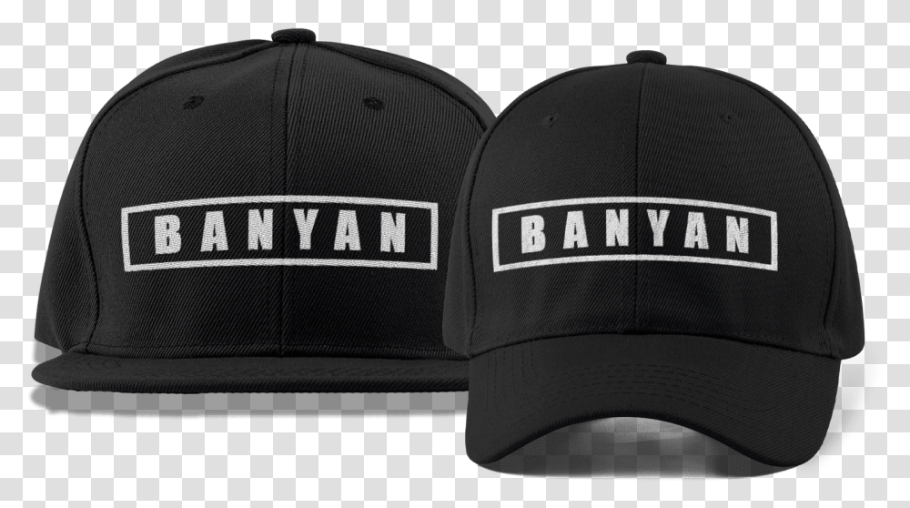 Banyan Cares Box Dad And Flat Brim Hats Baseball Cap, Apparel Transparent Png
