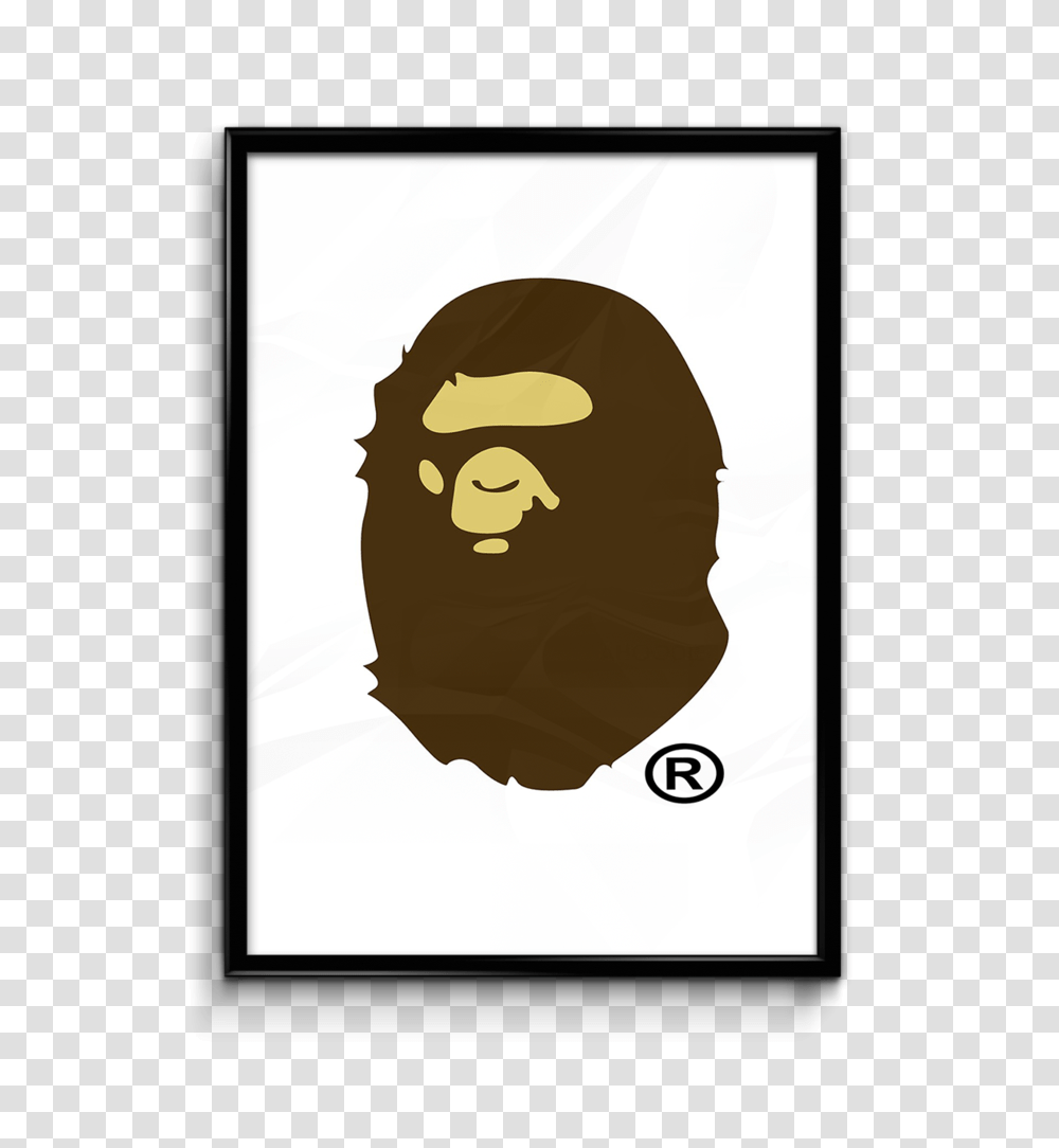 Bape Poster X In Cozy Posters, Logo, Trademark Transparent Png