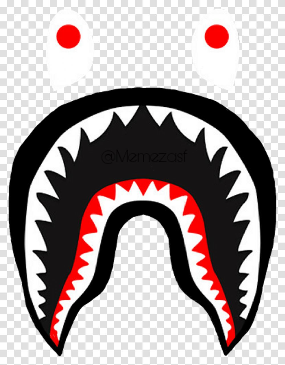 Bape Shark Bape Logo, Label, Text, Stencil, Machine Transparent Png