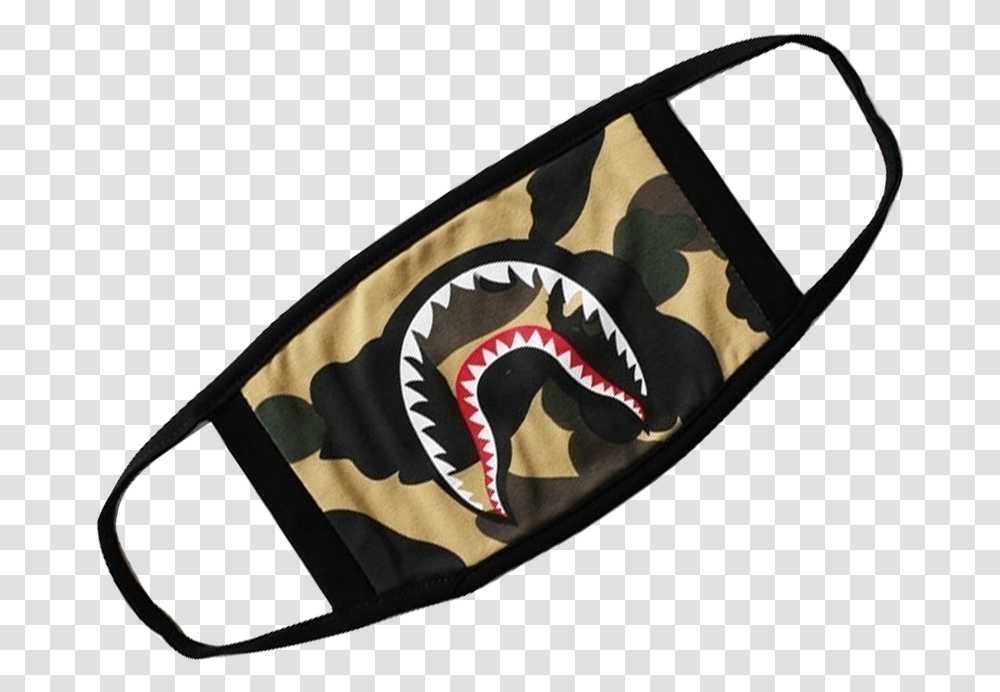 Bape Shark MaskData Zoom Cdn Bape Mask, Arrow, Buckle, Flag Transparent Png