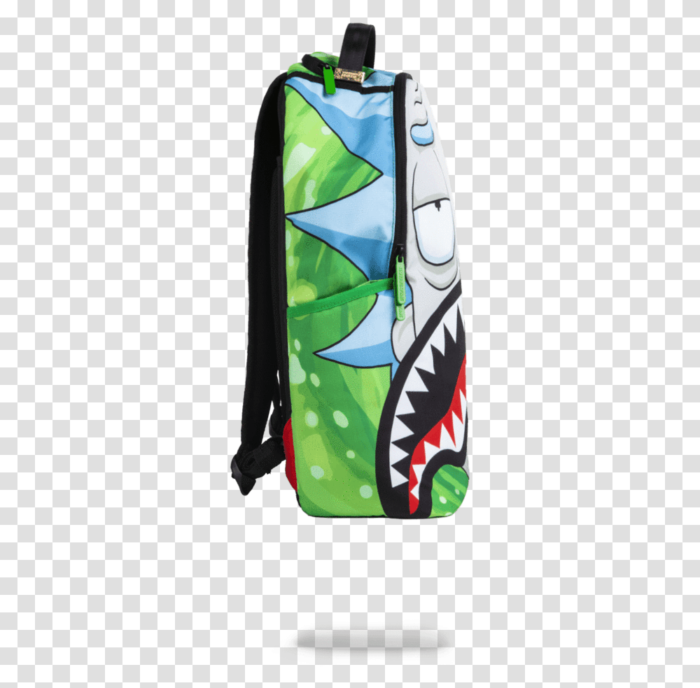 Bape Shark Rick And Morty Shark Sprayground, Backpack, Bag, Robe Transparent Png
