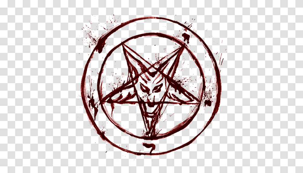 Baphomet Image, Star Symbol, Chandelier, Lamp Transparent Png