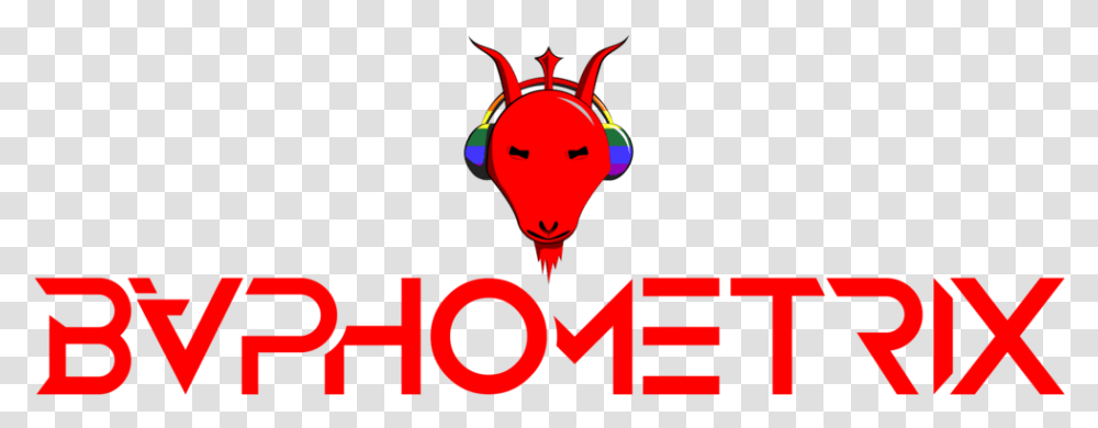 Baphometrix Logo Typeset Stacked Orig 2400 X 300 Red, Animal, Alphabet Transparent Png