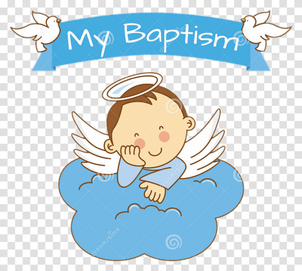 Baptism Boy, Angel, Archangel, Cupid Transparent Png
