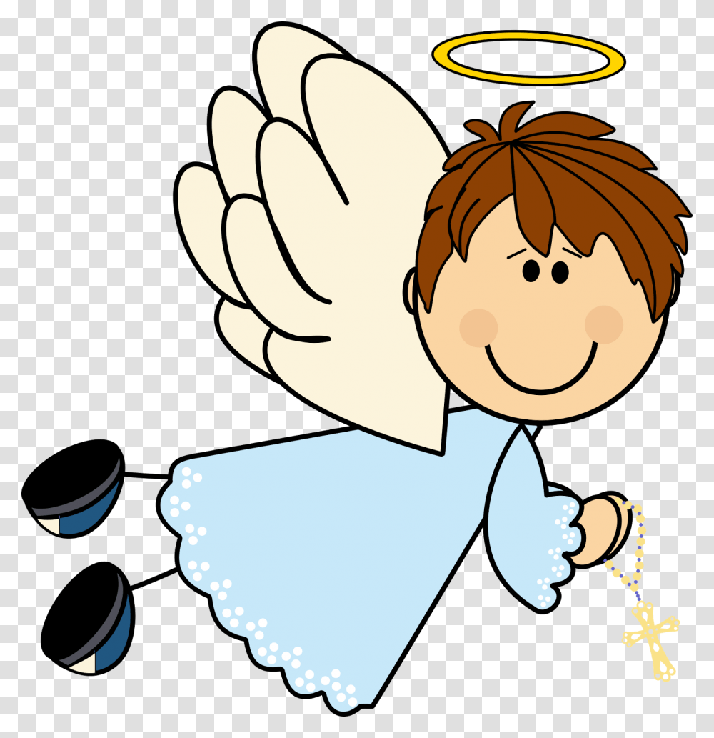 Baptism First Communion Angel Child Clip Art, Drawing, Tie, Accessories Transparent Png