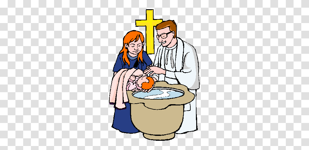 Baptism Is The Ceremony In Which A Person Becomes A Member, Human, Washing, Cross Transparent Png