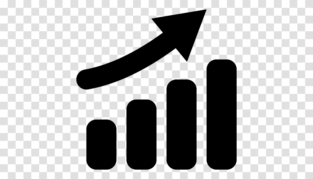 Bar Chart Up Icon, Gray, World Of Warcraft Transparent Png