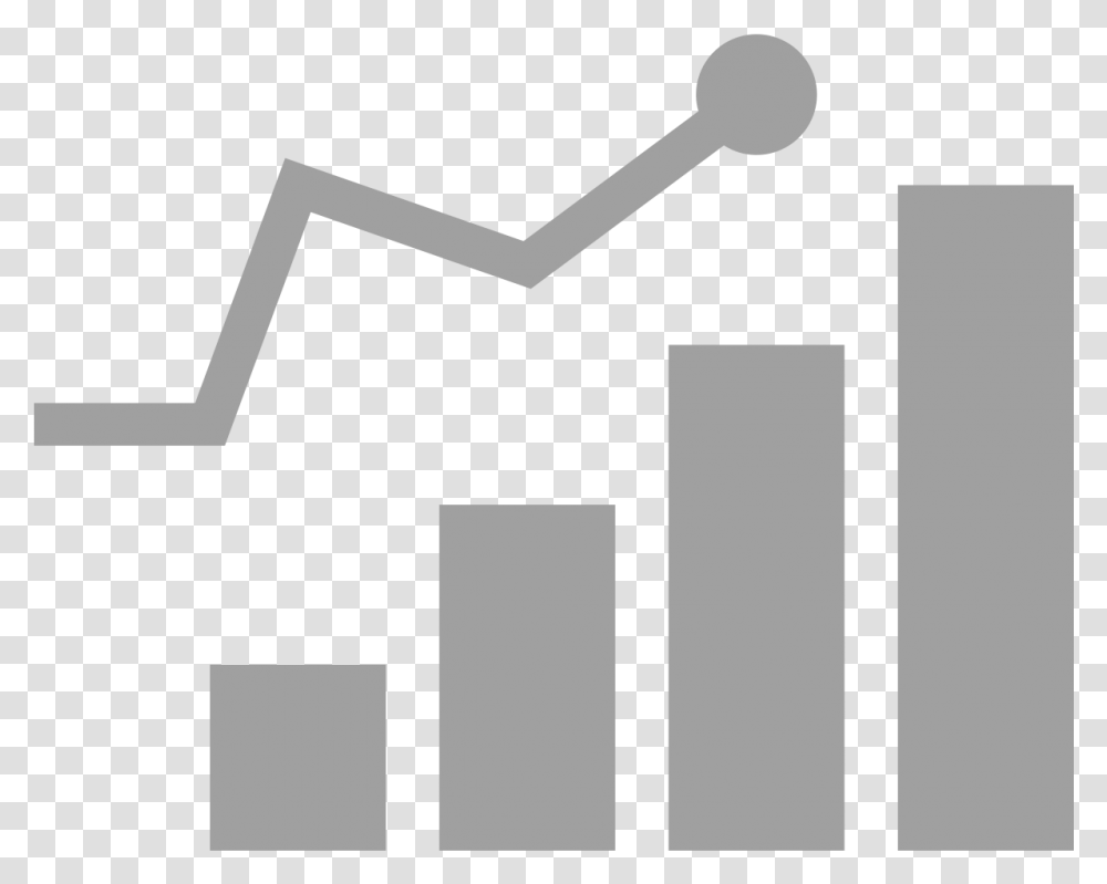 Bar Chart With Four Columns Showing Progression Cell Signal, Cross, Crowd Transparent Png