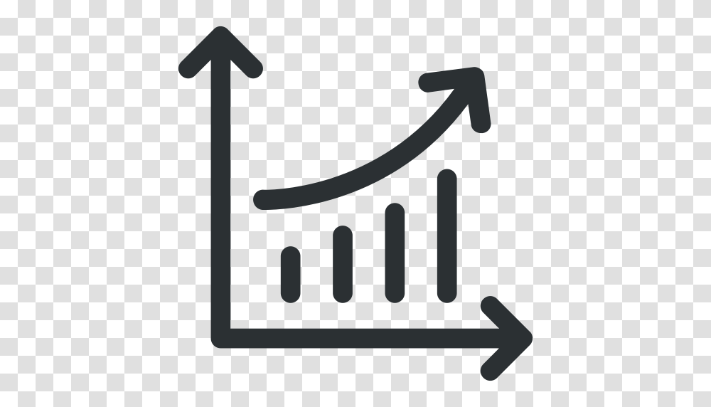 Bar Graph Graph Growth Growth Graph Line Graph Icon Icon, Weapon, Weaponry Transparent Png