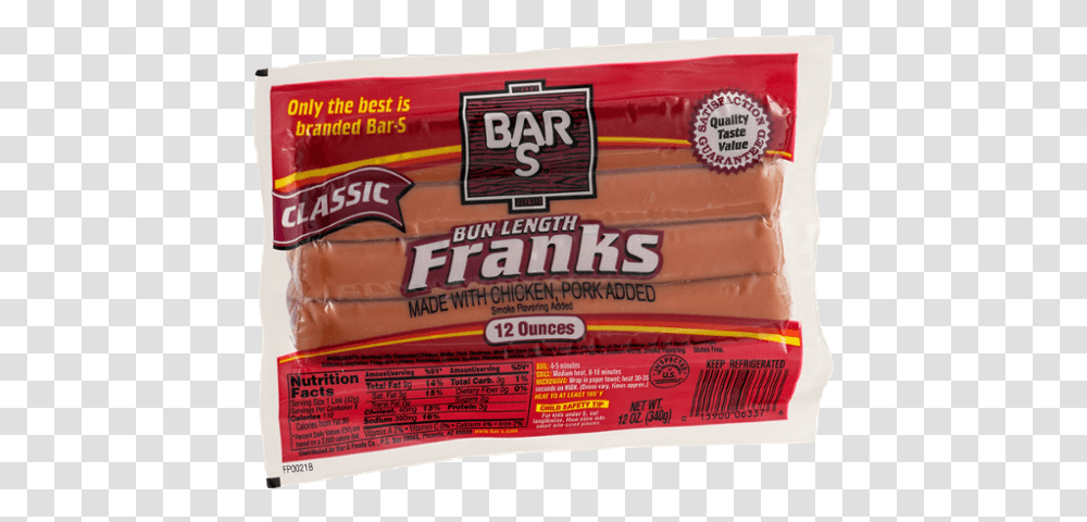 Bar S Hot Dogs, Food, Bread, Plant Transparent Png