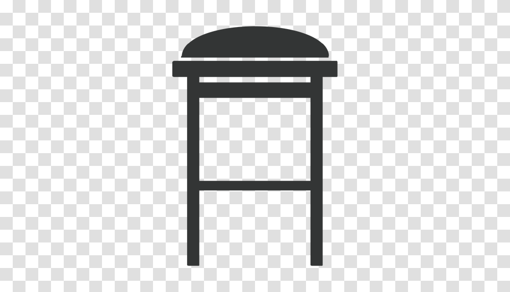 Bar Stool Flat Icon, Mailbox, Letterbox, Phone Booth Transparent Png
