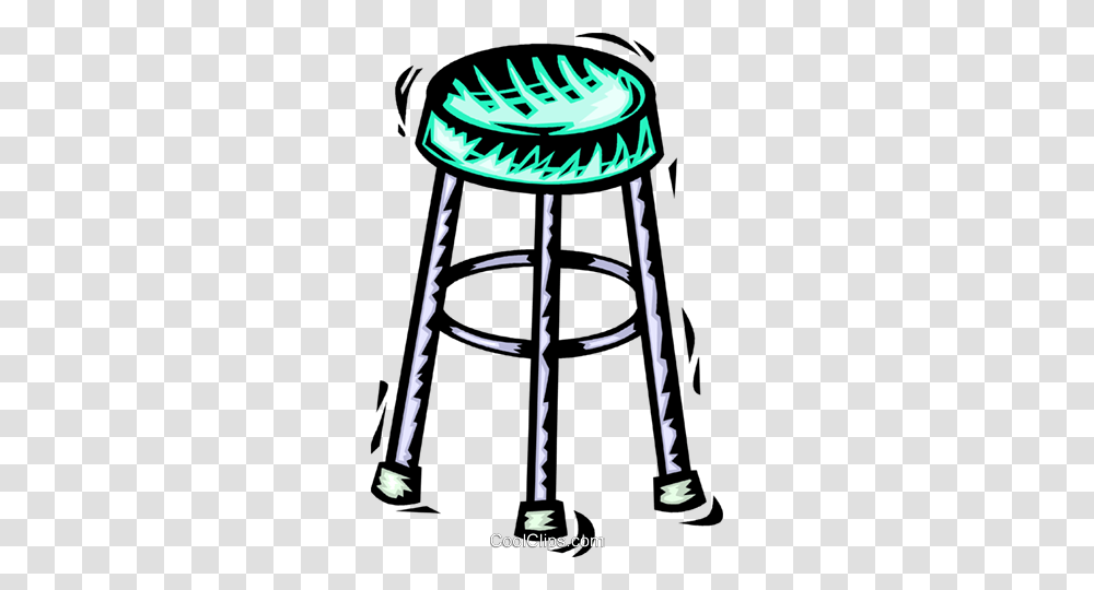 Bar Stools And Benches Royalty Free Vector Clip Art Illustration, Furniture Transparent Png