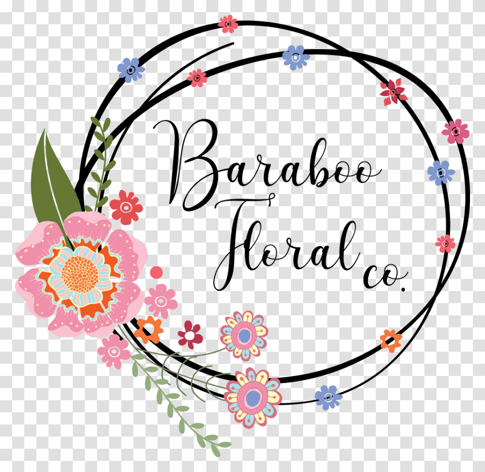 Baraboo Floral Co Baraboo Floral Logo, Floral Design, Pattern Transparent Png