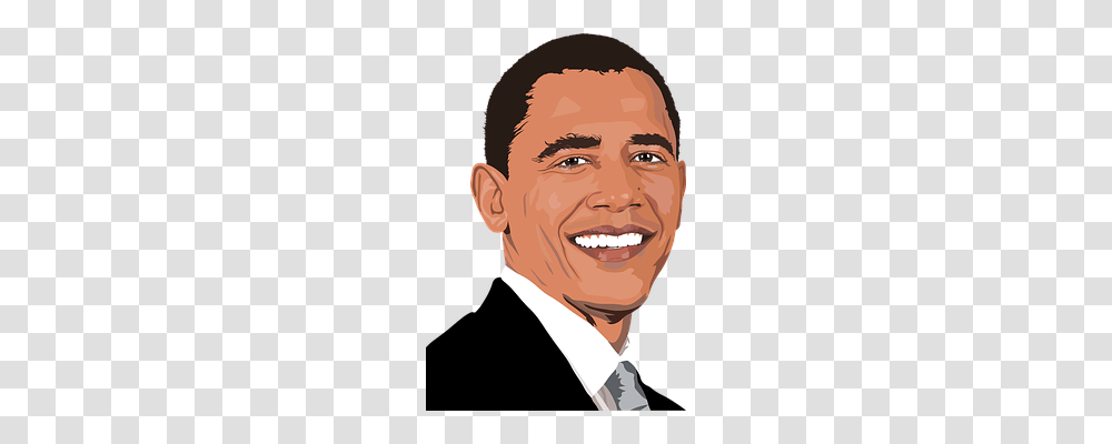 Barack Obama Person, Head, Face, Smile Transparent Png
