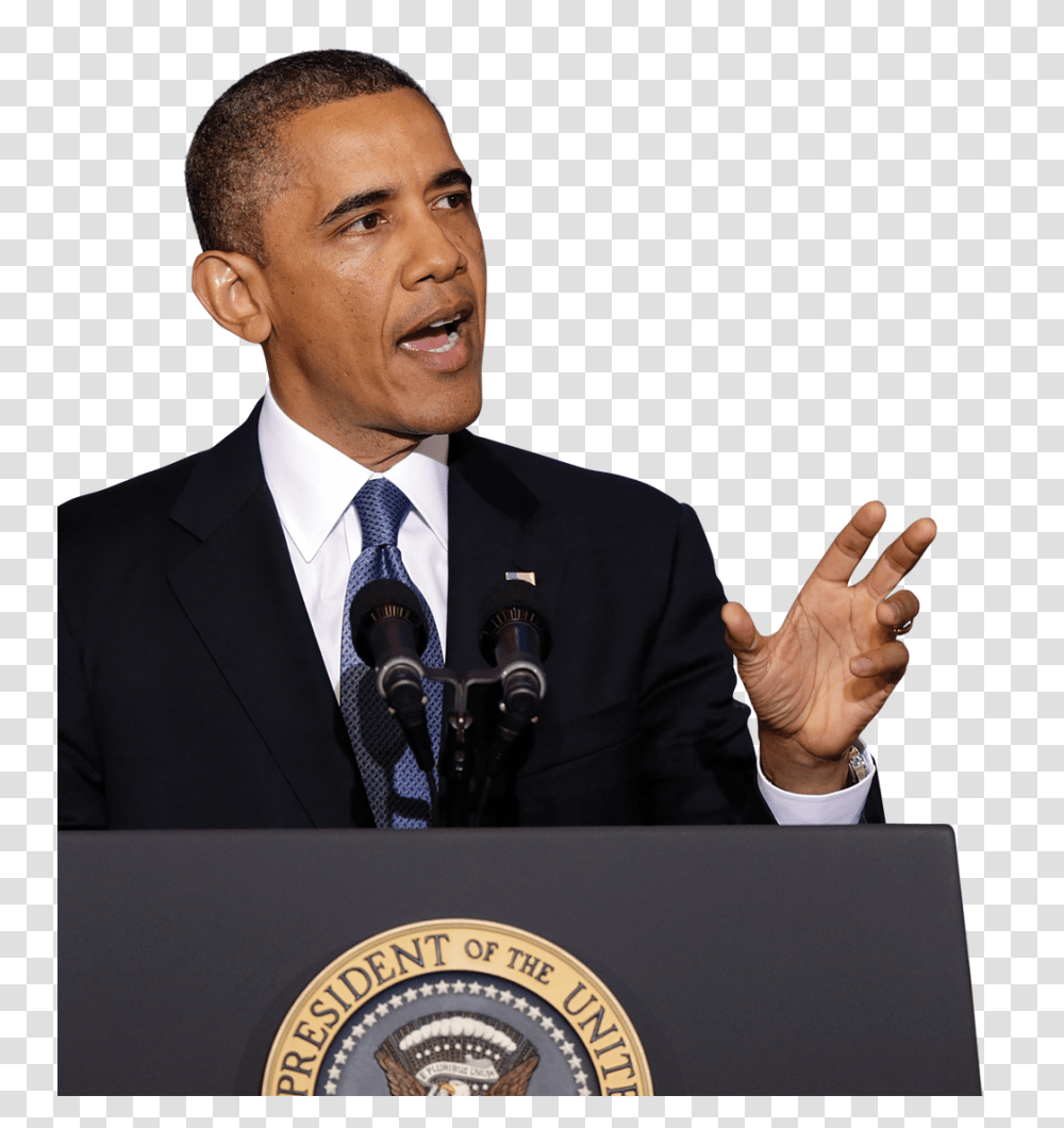 Barack Obama, Celebrity, Suit, Coat Transparent Png