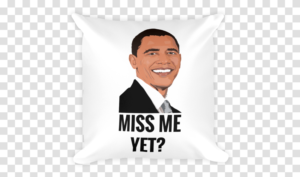 Barack Obama Clipart, Pillow, Cushion, Person, Human Transparent Png