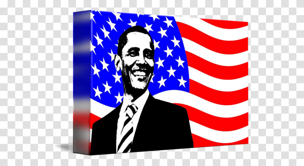 Barack Obama, Flag, Tie, Accessories Transparent Png