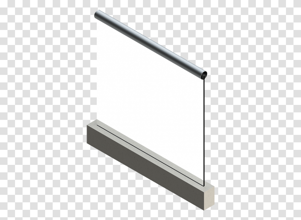 Baranda En Vidrio Empotrado, White Board, Bracket, Handle Transparent Png