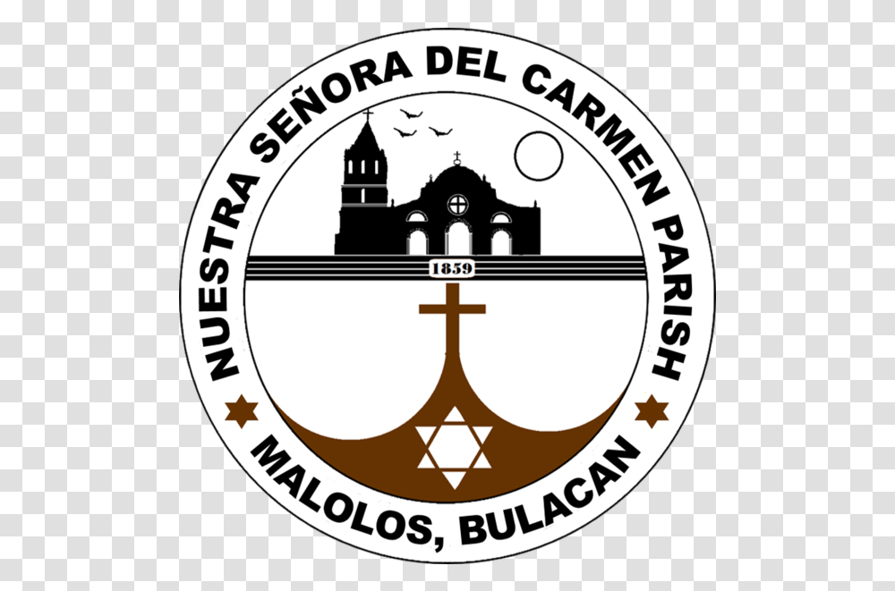 Barasoain Church Logo Barasoain Church Logo, Symbol, Trademark, Emblem, Badge Transparent Png