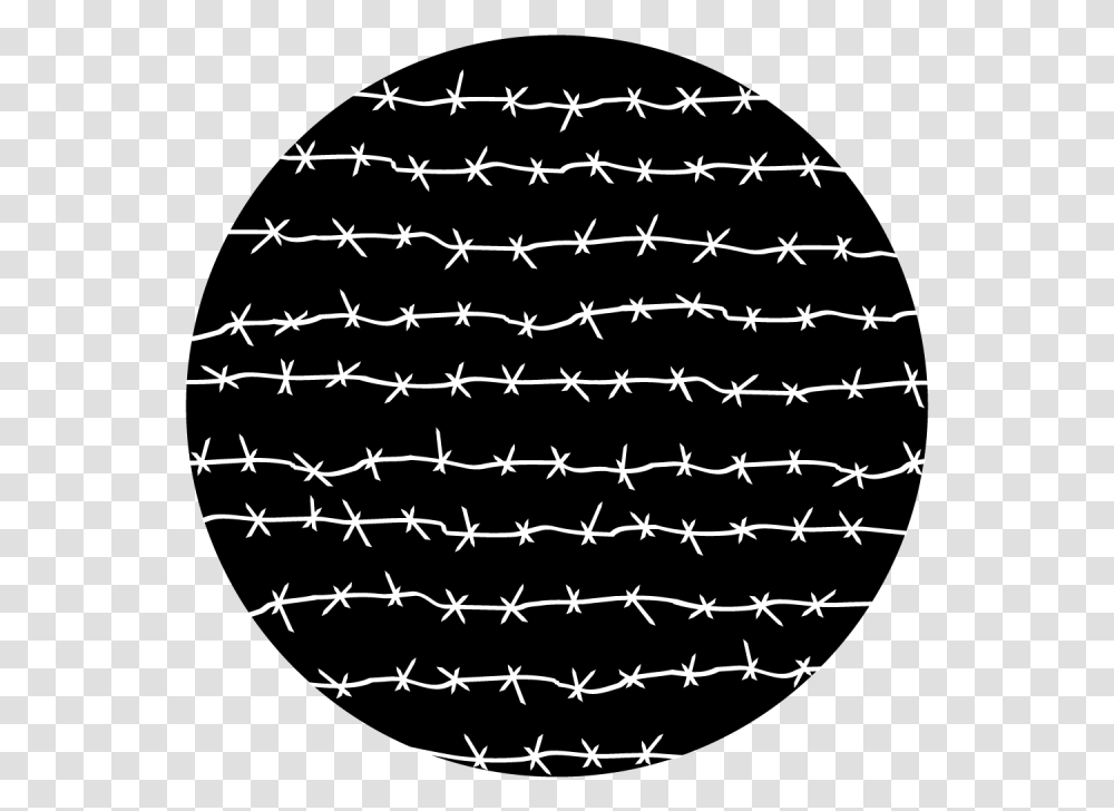 Barb Wire Frame, Silhouette, Pattern, Alphabet Transparent Png