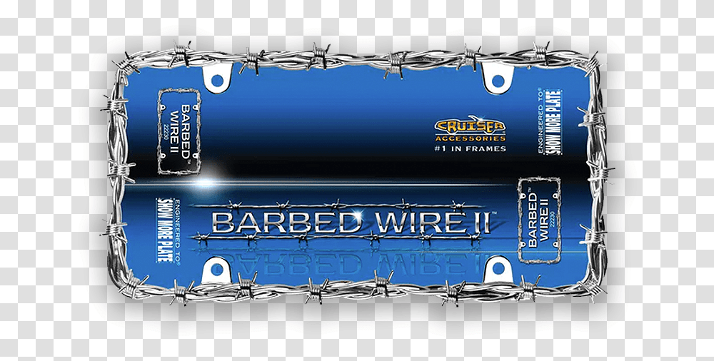 Barb Wire License Plate, Fire Truck, Vehicle, Transportation Transparent Png