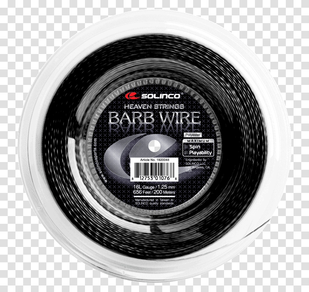 Barb Wire Reel Solinco Barb Wire, Bowl, Tire Transparent Png