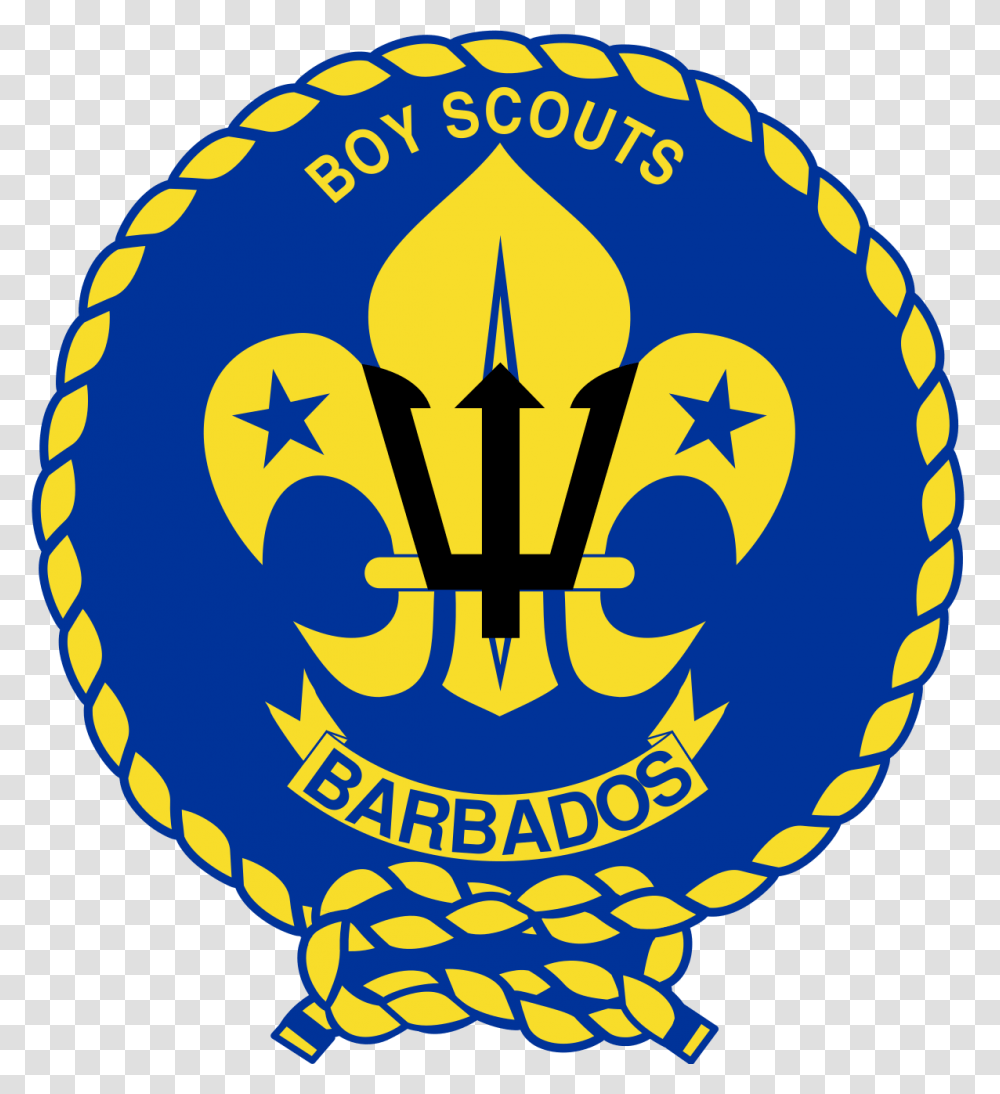 Barbados Boy Scouts Association, Emblem, Trident, Spear Transparent Png