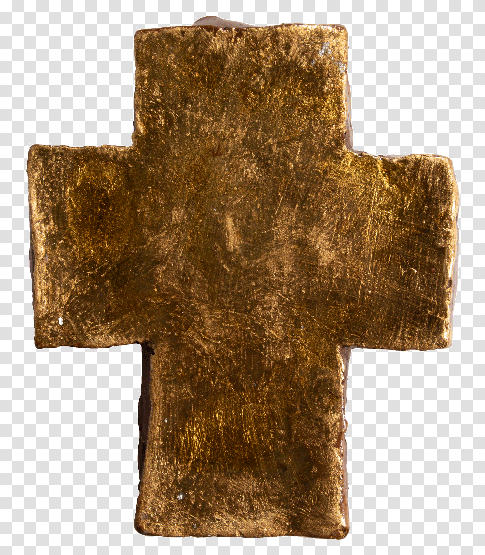 Barbara Biel Medium Gold Cross, Symbol, Overcoat, Clothing, Apparel Transparent Png