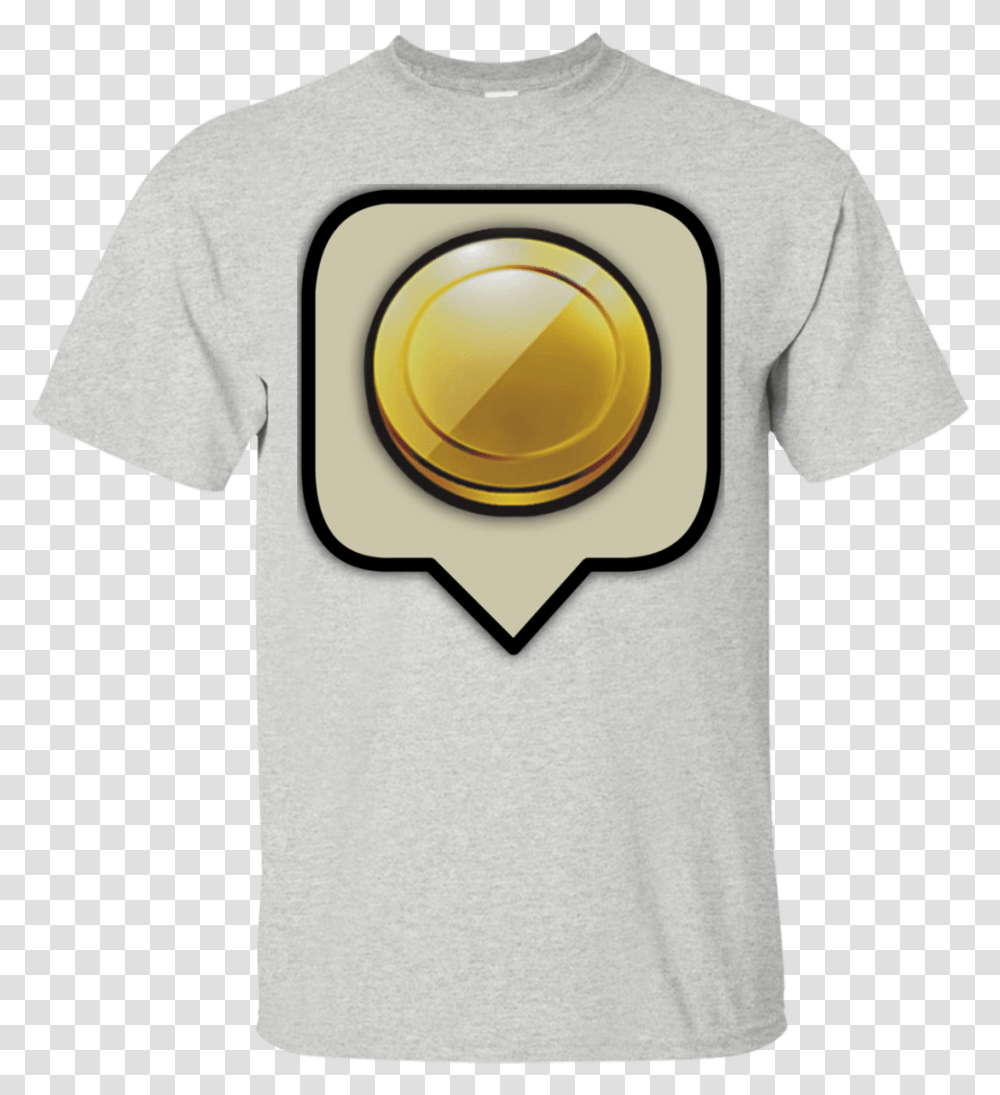 Barbarian Clash Of Clans Gold Coin Motif Men's T Shirt Active Shirt, Apparel, T-Shirt Transparent Png