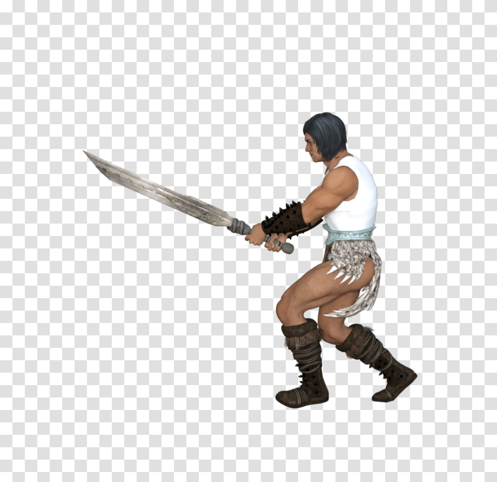 Barbarian Gallery Models And Software, Person, Human, Weapon, Weaponry Transparent Png
