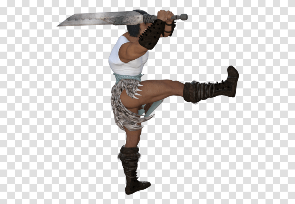 Barbarian, Person, Leisure Activities, Blade Transparent Png
