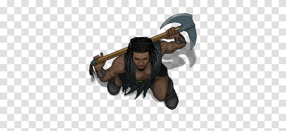 Barbarian Tokens In Rpg Barbarian And Fantasy, Person, Helmet, People Transparent Png