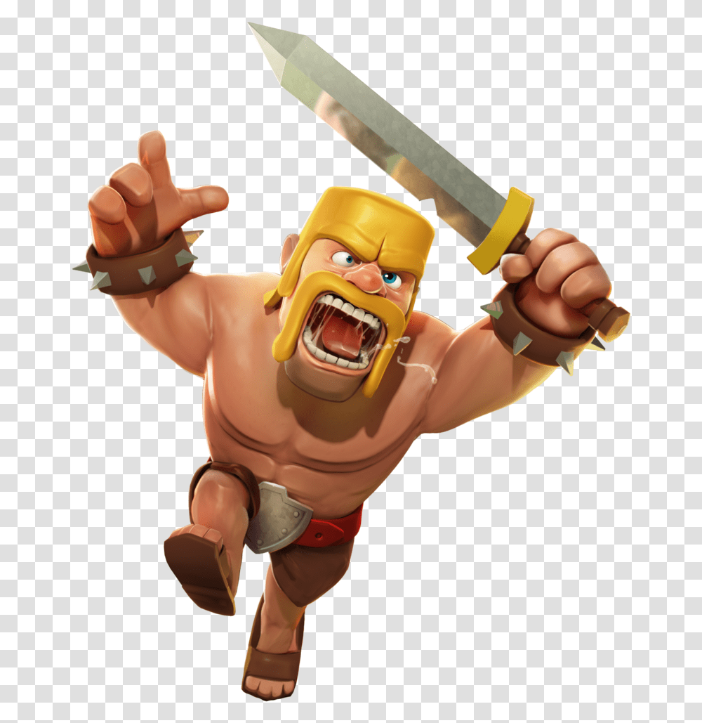 Barbarians Clipart Clash Of Clans, Person, Human, Ninja, Weapon Transparent Png