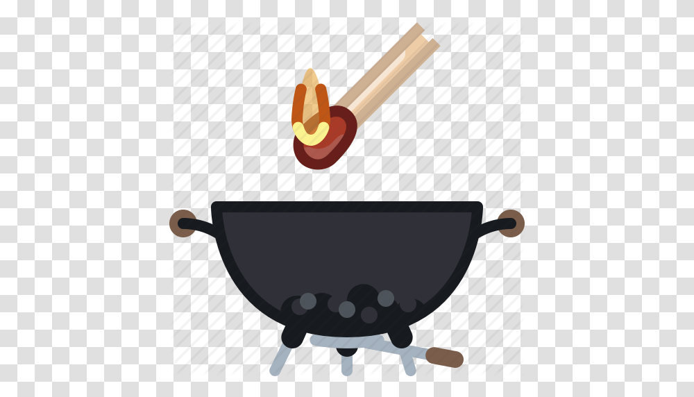 Barbecue Briquettes Cooking Fire Grill Matches Yumminky Icon, Bowl, Vehicle, Transportation, Wheelbarrow Transparent Png