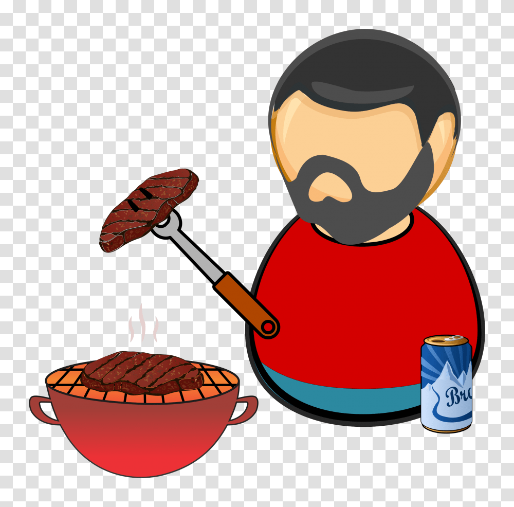 Barbecue Guy Icons, Bowl, Meal, Food, Gong Transparent Png