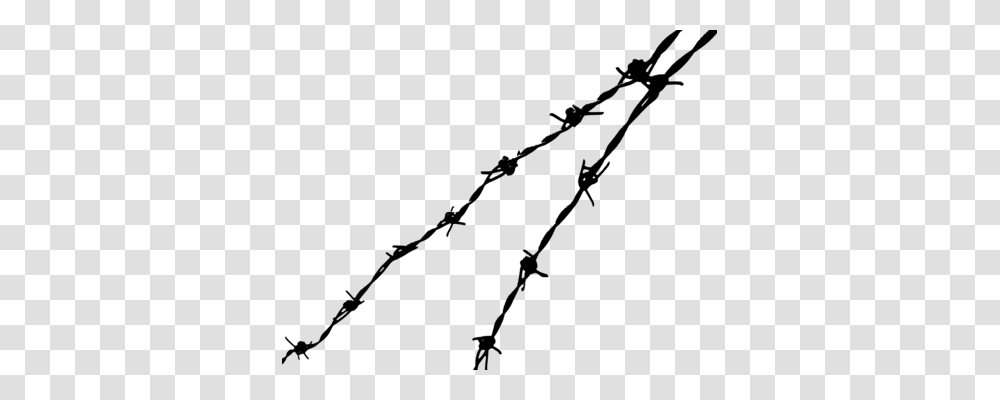 Barbed Wire Barbed Tape Fence Chain Link Fencing, Gray, World Of Warcraft, Halo Transparent Png