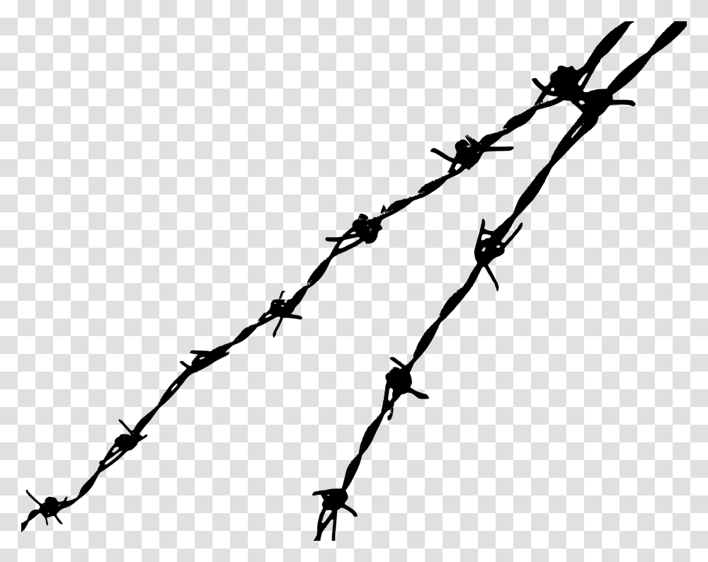 Barbed Wire Black, Gray, World Of Warcraft Transparent Png