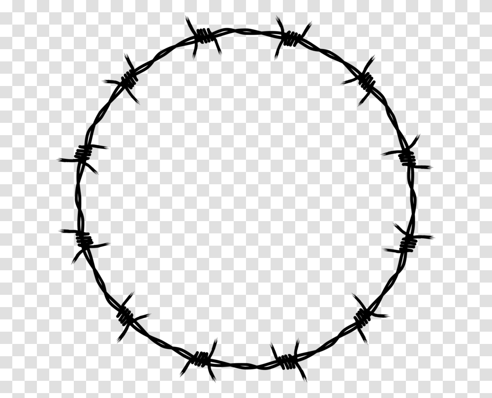 Barbed Wire Cattle Fence Concertina Wire, Gray, World Of Warcraft Transparent Png