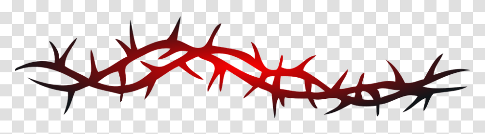 Barbed Wire Curled Twisted Red Danger Keep Out Thorns Clipart, Weapon, Spear Transparent Png